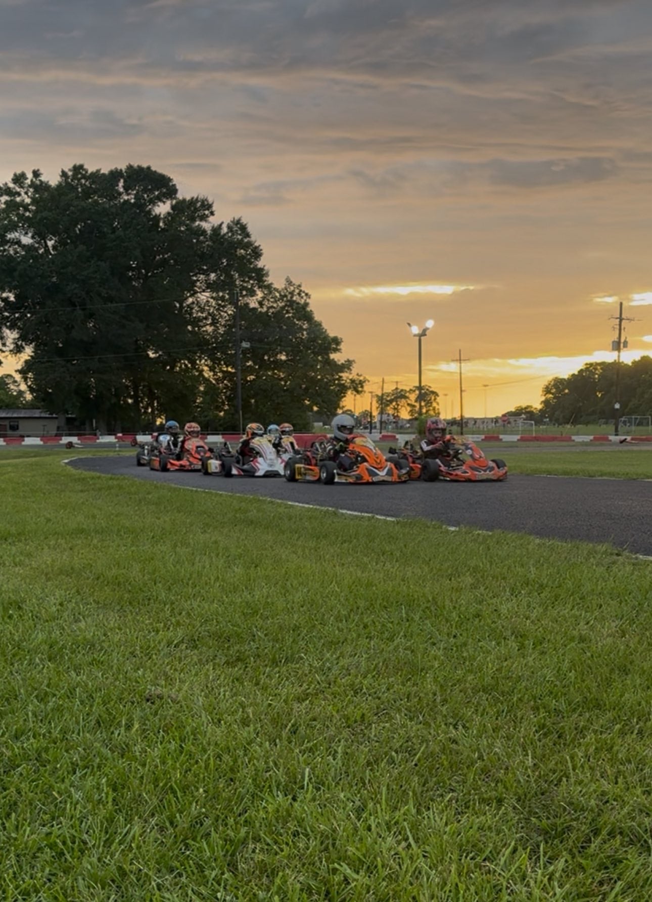 Moore Park Raceway Track Action