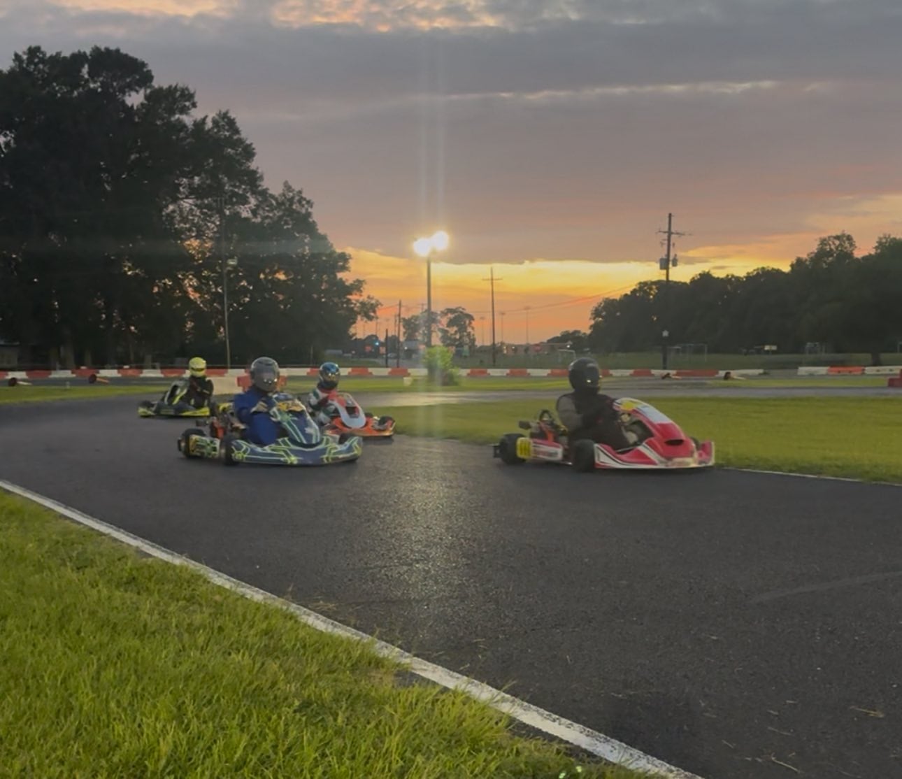 Moore Park Raceway Racing Scene